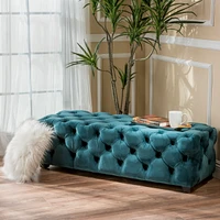 Exquisite Velvet Ottoman Bench Elegance, Versatility, and Style All in One