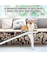 Streamdale Furniture Tall Pet Stairs Ultimate Comfort, Safety, and Style for Your Furry Friend