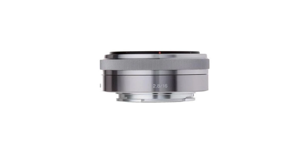 Sony 16mm f/2.8 Alpha E-Mount Wide-Angle Lens (Silver)