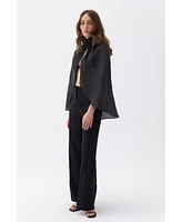Nocturne Women's Sheer Bolero Jacket