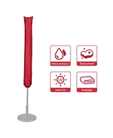 Yescom Outdoor Patio Umbrella Protective Cover Bag Polyester Uv Resistance 7 to 10 Ft