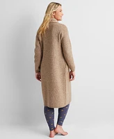 State of Day Women's Knit Long-Sleeve Duster Robe, Created for Macy's