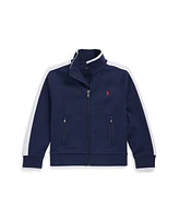 Polo Ralph Lauren Toddler and Little Boys Striped Double-Knit Track Jacket