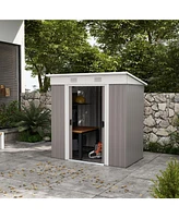 Streamdale Furniture Secure and Spacious Outdoor Shed for Garden Tools and Equipment