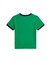 Polo Ralph Lauren Toddler and Little Boys Corduroy-Logo Cotton Jersey Tee