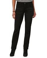 Democracy Petite "Ab"solution Straight-Leg Jeans