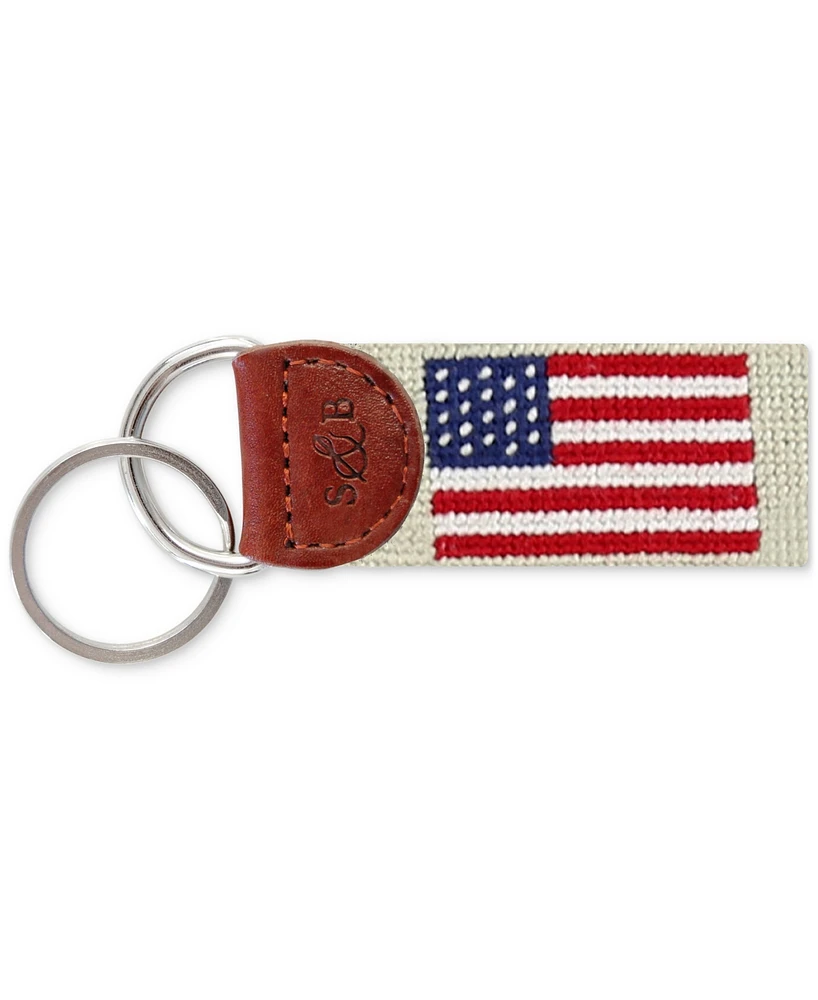 Smathers & Branson Men's American Flag Key Fob