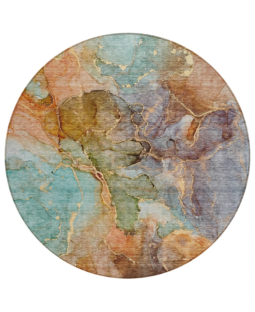 Addison Chantille ACN689 8'x8' Round Area Rug