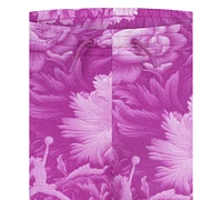 Jordan Big Girls Brooklyn Floral-Print Fleece Pants