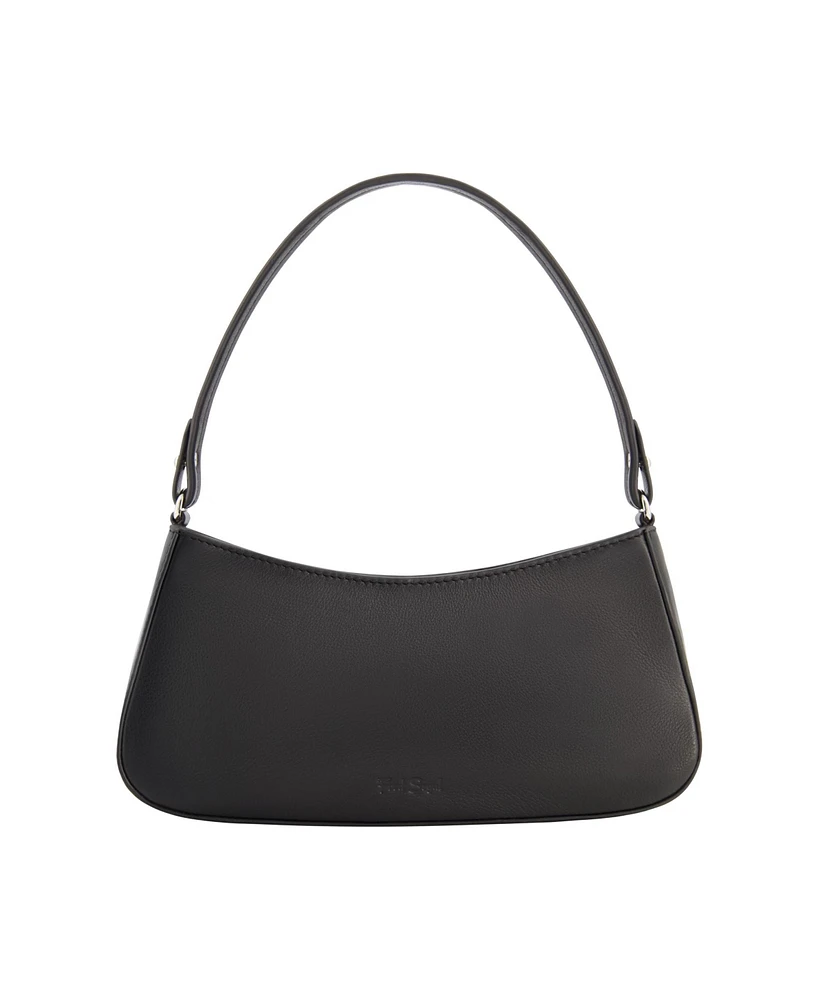 Fred Segal Leather Shoulder Bag