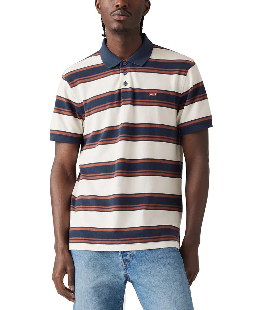 Levi's Men's Housemark Regular Fit Short Sleeve Polo Shirt