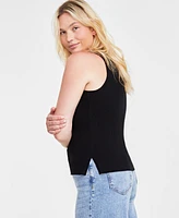 On 34th Women's Ribbed Crewneck Sweater Tank, Created for Macy's