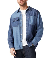 Levi's Men's Relaxed Fit Long Sleeve Button-Front Denim Shirt-Jacket