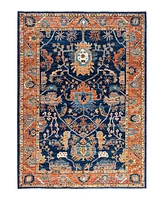 Adorn Hand Woven Rugs Serapi 4'5"x6'1" Area Rug