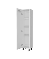 Fm Furniture Clarno Tall Storage Cabinet