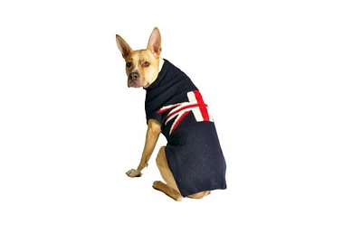 Chilly Dog Union Jack Dog Sweater