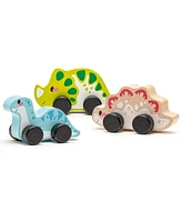 Cubika Wise Elk/Cubika Wooden Toy Set - Joyful Dinos - Assorted Pre