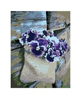 Artwille Paint by Number Kit Pansies - Assorted Pre