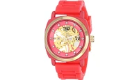 Tko Women's Mechanical Movement Skeleton Watch with Rubber Band