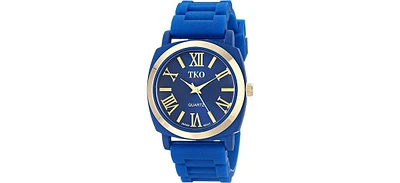 Tko Women's Milano Iii Analog Display Quartz Watch with Flexible Rubber Band