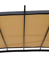 Streamdale Furniture Universal Canopy Cover Replacement For 12x9 Ft Curved Outdoor Pergola Structure