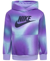 Nike Little Girls Solarized Pullover Logo Hoodie