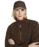 Steve Madden Women's Brix Distressed Faux-Leather Baseball Cap