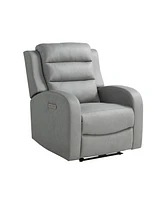 Relax A Lounger 32.3"W Polyester Akron Power Recliner