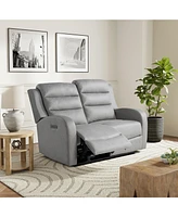 Relax A Lounger 54.7"W Polyester Akron Power Reclining Loveseat