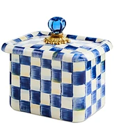 Mackenzie-Childs Royal Check Recipe Box