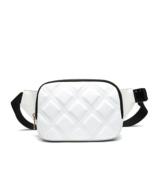 Like Dreams Structured Utility Quilted Nylon Fanny Pack