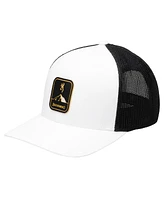 Browning Men's White/Black Icon Trucker Adjustable Hat