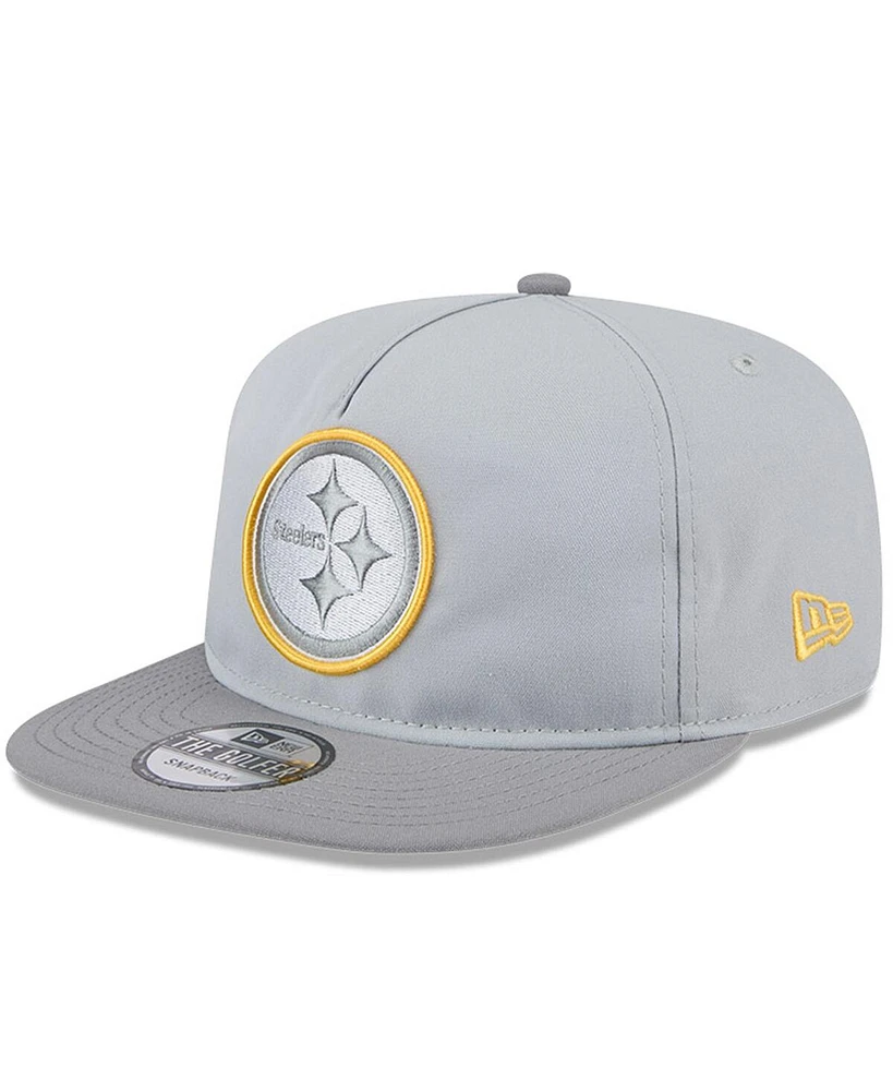 New Era Men's / Pittsburgh Steelers 2024 Nfl Training Camp Golfer Snapback Hat