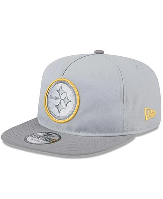 New Era Men's / Pittsburgh Steelers 2024 Nfl Training Camp Golfer Snapback Hat