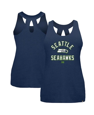 New Era Women's College Navy Seattle Seahawks 2024 Nfl Training Camp Tank Top