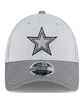 New Era Men's Gray Dallas Cowboys 2024 Nfl Training Camp 9FORTY Adjustable Hat