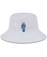 New Era Big Boys and Girls White Detroit Lions 2024 Nfl Training Camp Bucket Hat