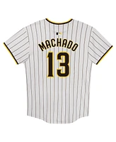 Nike Preschool Manny Machado White San Diego Padres Home Game Jersey