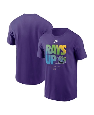 Nike Men's Purple Tampa Bay Rays Local Home Town T-Shirt