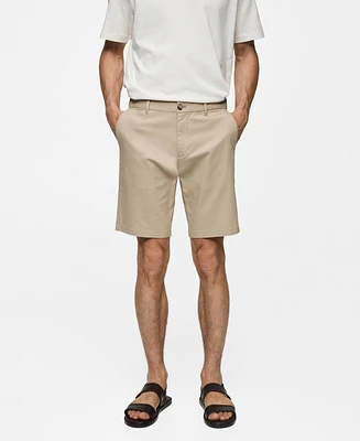 Mango Men's Slim-Fit Bermuda Shorts