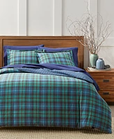 Charter Club Campbell Plaid Flannel Sham, Standard, Exclusively at Macy's