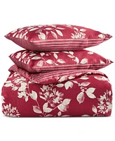 Charter Club Holiday Botanical 3-Pc. Comforter Set, King, Exclusively at Macy's