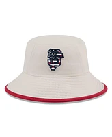 New Era Men's Khaki San Francisco Giants 2024 Fourth of July Bucket Hat