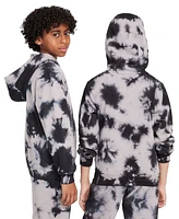 Nike Big Kids' Sportswear Club Fleece Tie-Dyed Hoodie