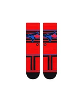 Stance Men's and Women's Red Toronto Blue Jays 2024 City Connect Crew Socks