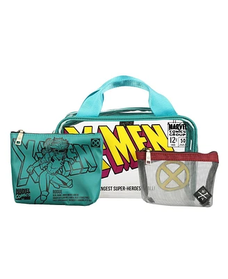 Heroes & Villains X-Men Cosmetic Bag Travel Set