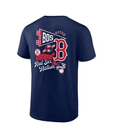 Fanatics Men's Navy Boston Red Sox Split Zone T-Shirt