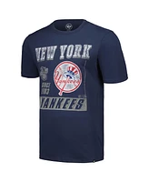 '47 Brand Men's Navy New York Yankees Outlast Franklin T-Shirt