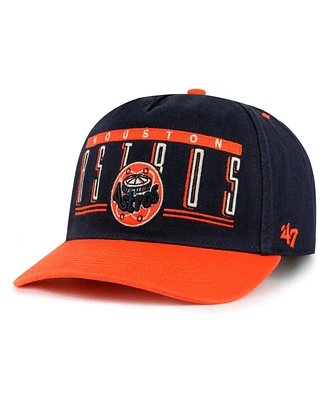 '47 Brand Men's Navy Houston Astros Double Headed Baseline Hitch Adjustable Hat