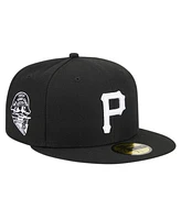 New Era Men's Pittsburgh Pirates Logo 59FIFTY Fitted Hat